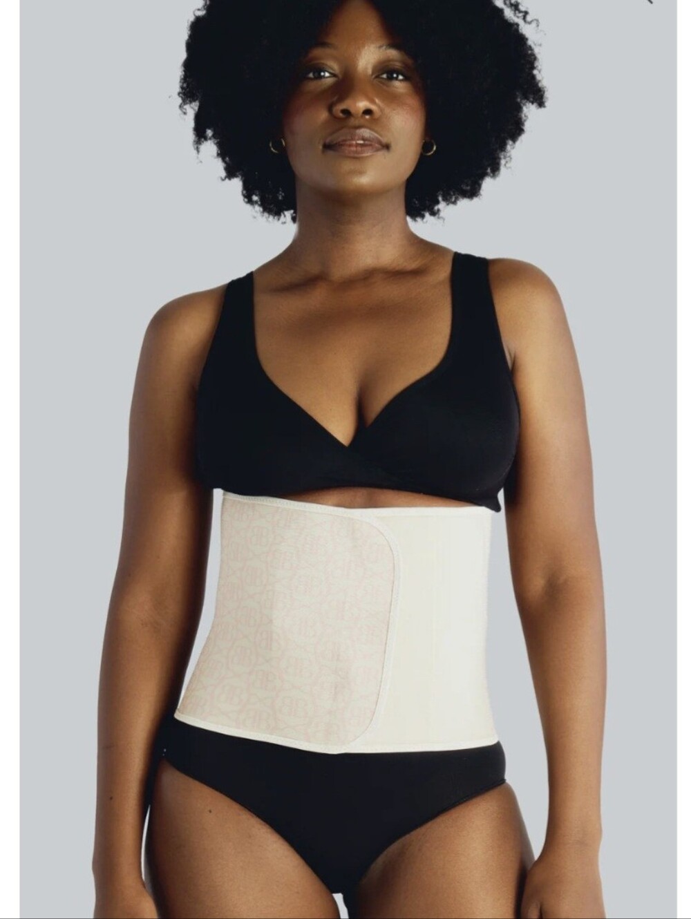Belly Bandit  Basic Belly Wrap Shapewear Belt — Cream Size L NEW
